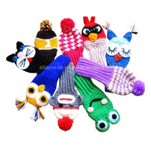 Golf Club Head Covers, Hand Crochet Golf Club Covers